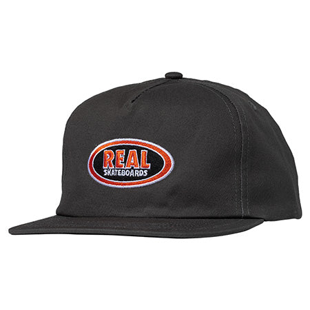 REAL - OVAL EMB SNAPBACK