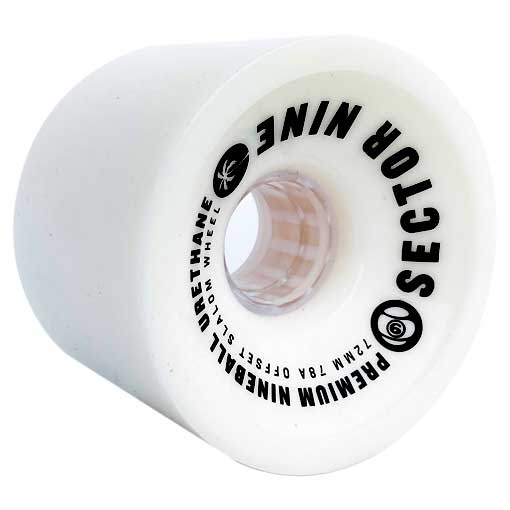 SECTOR 9 - NINE BALL WHEELS OPAQUE WHITE 78A (72)