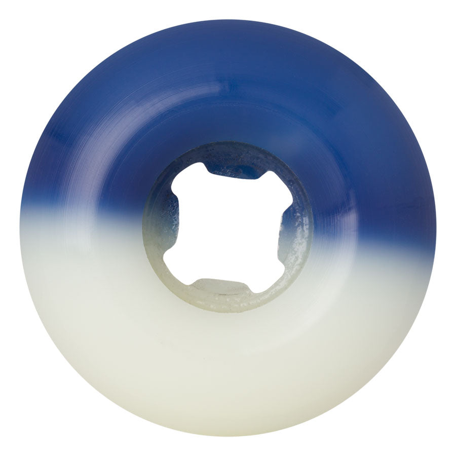 SLIME BALLS WHEELS - HAIRBALL 50-50 WHT BLU / 95A - 53MM