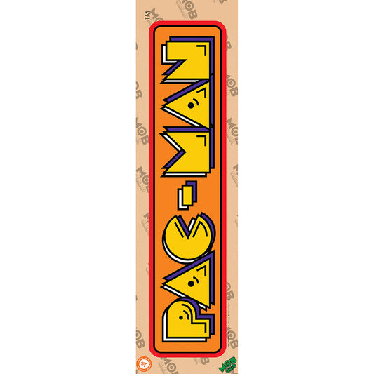 MOB GRIP SHEET - PAC-MAN CLASSIC LOGO CLEAR/9"