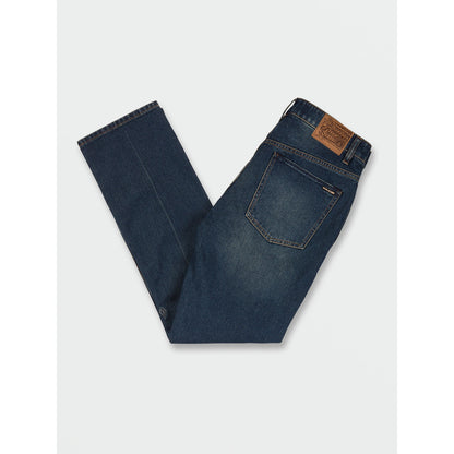 VOLCOM - SOLVER MODERN FIT JEANS - BLUE