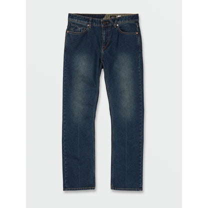 VOLCOM - SOLVER MODERN FIT JEANS - BLUE