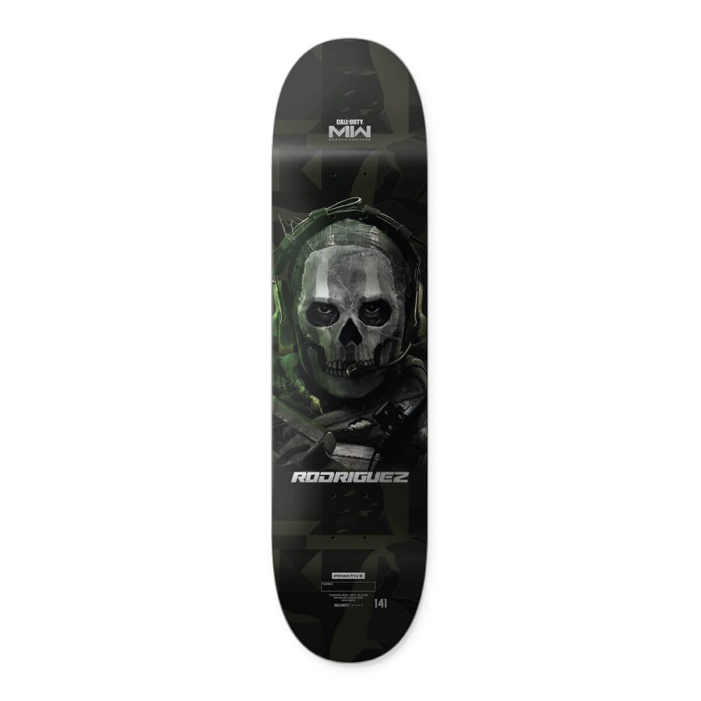 PRIMITIVE - RODIGUEZ GHOST DECK/BLK - 8.125