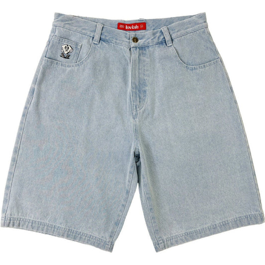 LOVIAH - JHORTS DENIM SHORTS / wht blue wash