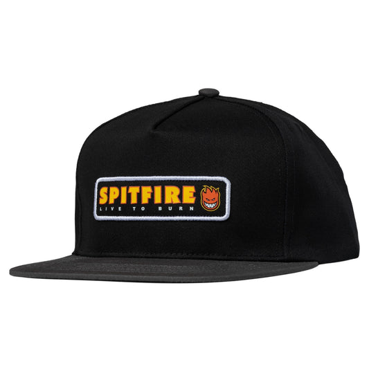 SPITFIRE - LTB PATCH SNAPBACK/BLACK
