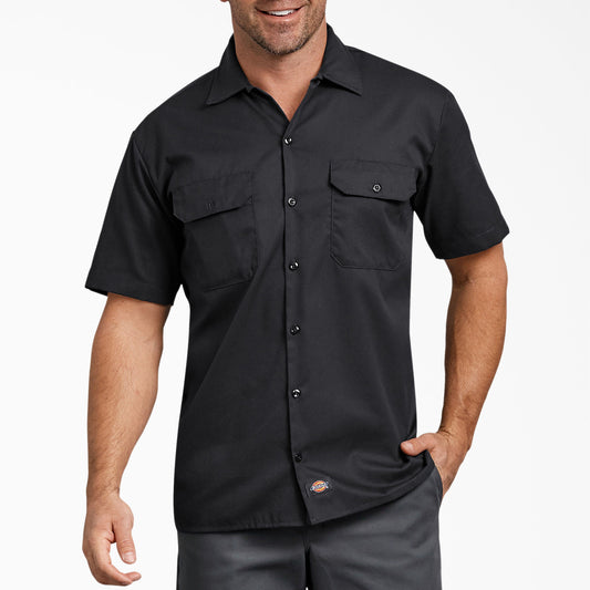 DICKIES - WS675 RELEXED FIT S/S SHIRT - BLK