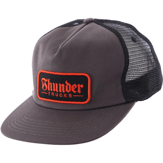 THUNDER - SCRIPT PATCH SNAPBACK CHARCOAL CAP